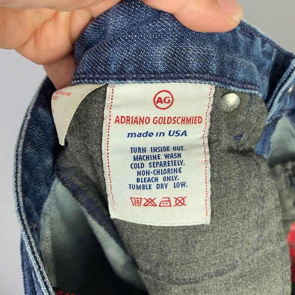 Adriano Goldschmied AG The Athena Jeans Medium Wash Low Rise Capri Size … - Picture 9 of 9